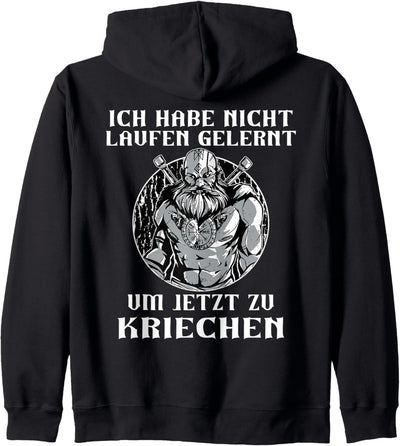 Wikinger viking lustige Sprüche für Damen & Herren Kapuzenjacke