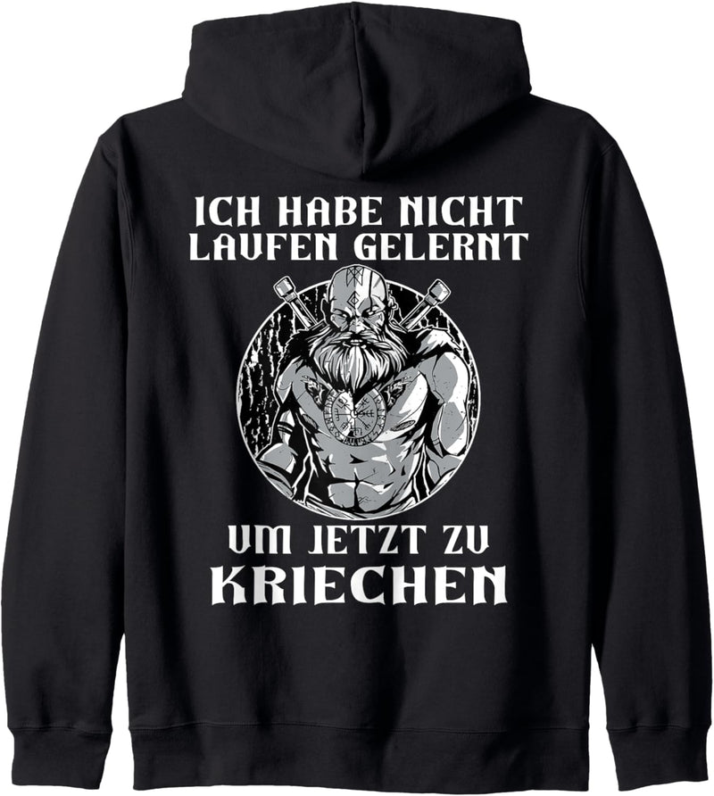 Wikinger viking lustige Sprüche für Damen & Herren Kapuzenjacke