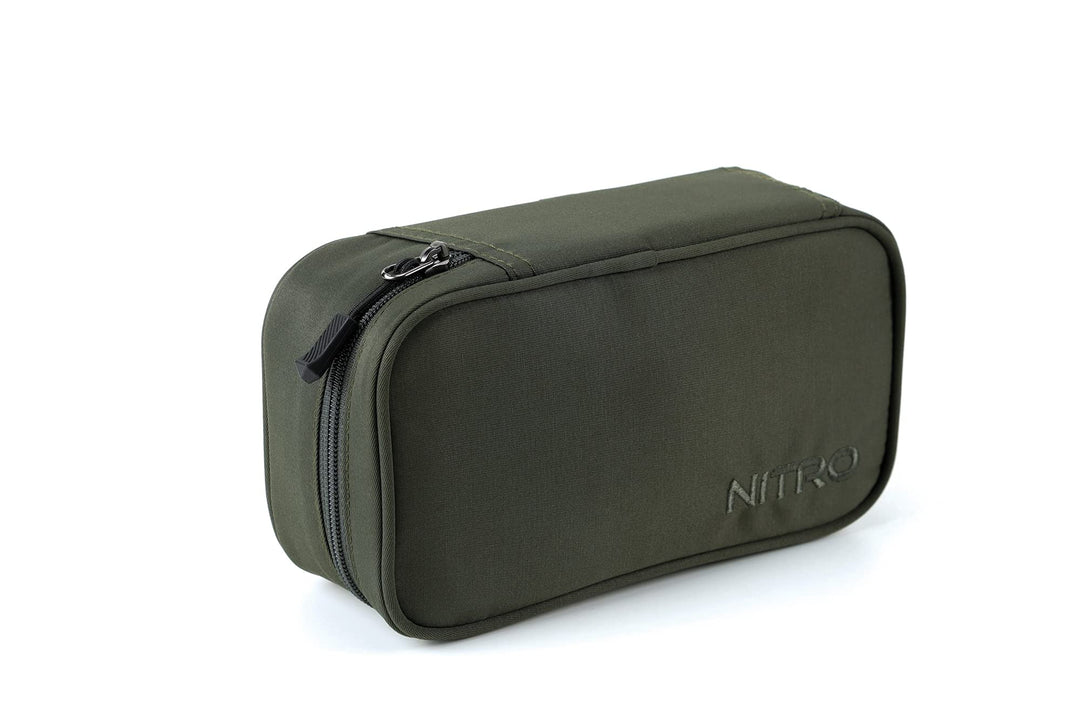 Nitro Pencil Case XL Inkl. Geo Dreieick & Stundenplan, Federmäppchen, Schlampermäppchen, Faulenzer B
