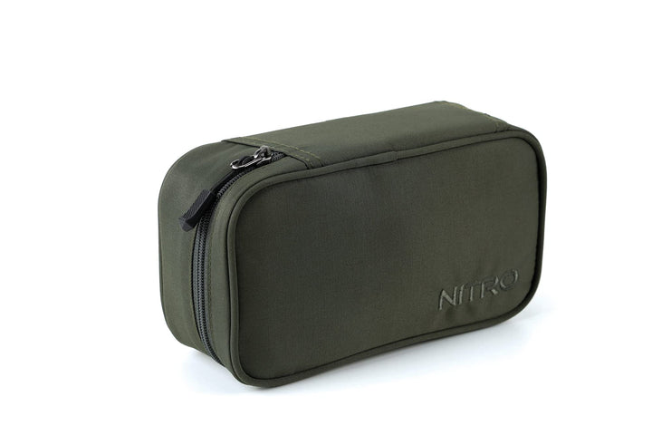 Nitro Pencil Case XL Inkl. Geo Dreieick & Stundenplan, Federmäppchen, Schlampermäppchen, Faulenzer B