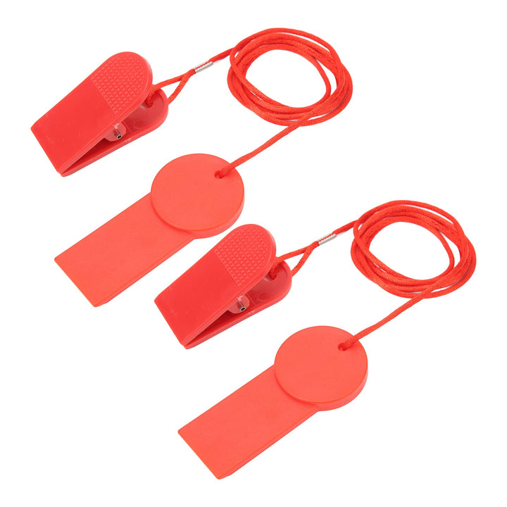 Jiawu Laufband-Sicherheitsschlüssel, 2 Stück, Laufband-Magnet-Sicherheitsschlüssel, Ersatz-Laufband-