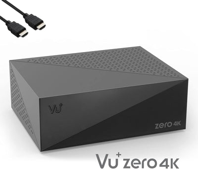 VU Zero 4K - UHD HDR Sat Receiver mit 1x DVB-S2X Tuner, E2 Linux Smart Receiver, YouTube, CI + Karte