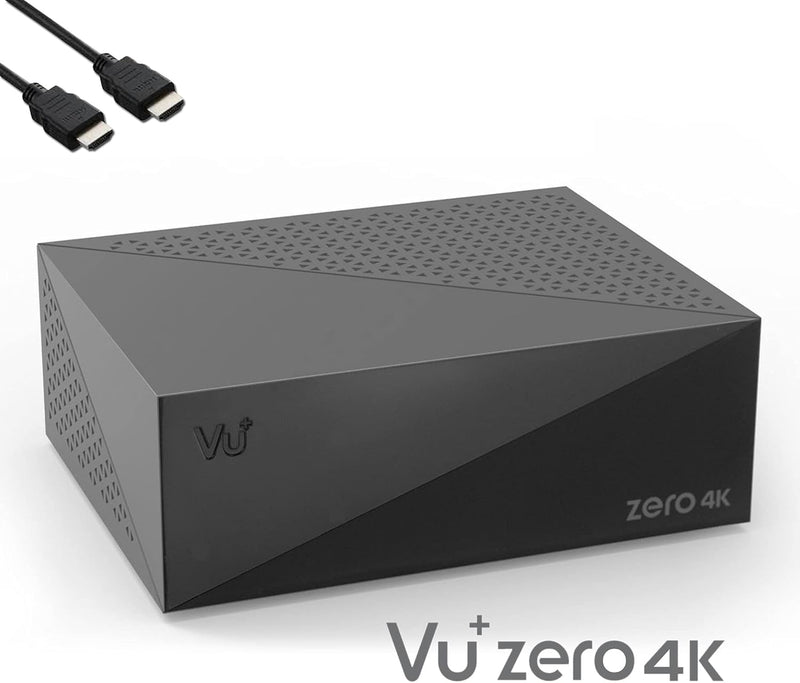 VU Zero 4K - UHD HDR Sat Receiver mit 1x DVB-S2X Tuner, E2 Linux Smart Receiver, YouTube, CI + Karte