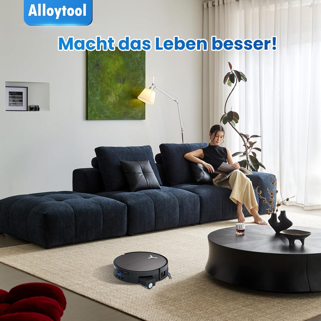 17 Stück Zubehör für Ecovacs Deebot X11 OmniCyclone, X11 Omni Saugroboter, 1 Hauptbürste, 2 Wischwal