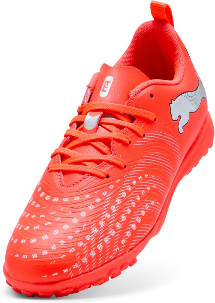 PUMA Unisex Kinder Future 9 Play Tt Jr Fussballschuh 36 EU Rot, 36 EU Rot