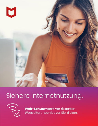 McAfee Internet Security, 3-Geräte, 1-Jahr, Windows/Mac/Android/iOS (Code in a Box)