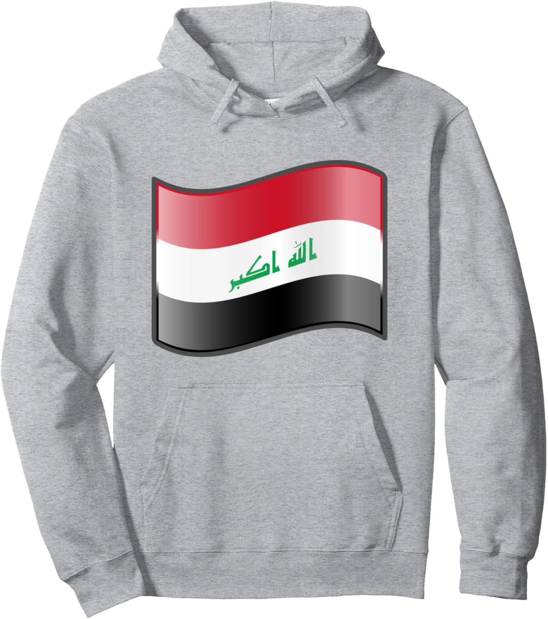 Irak Flagge Deko Araber Islam Iraker Damen Herren Asien Iraq Pullover Hoodie
