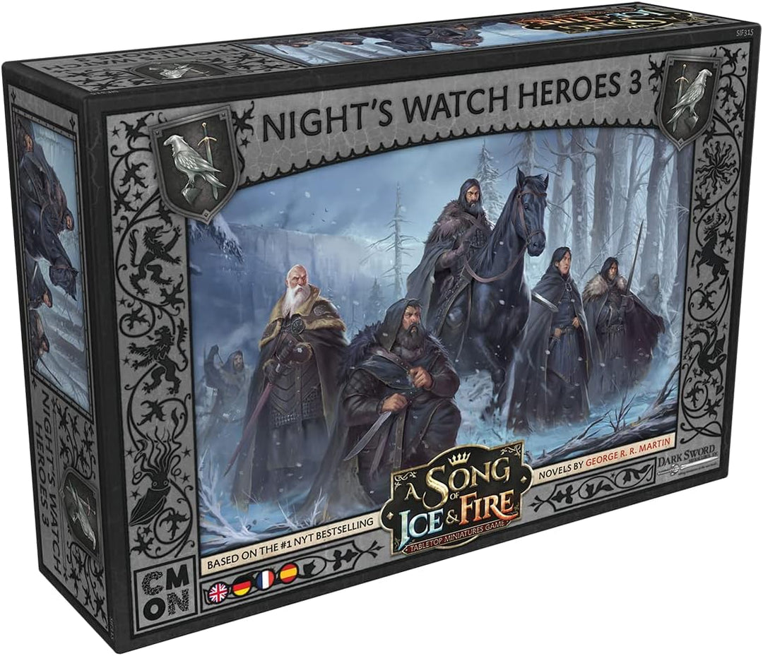 CMON | A Song of Ice & Fire – Helden der Nachtwache 3 | Erweiterung | Tabletop | 2 Spieler | Ab 14+