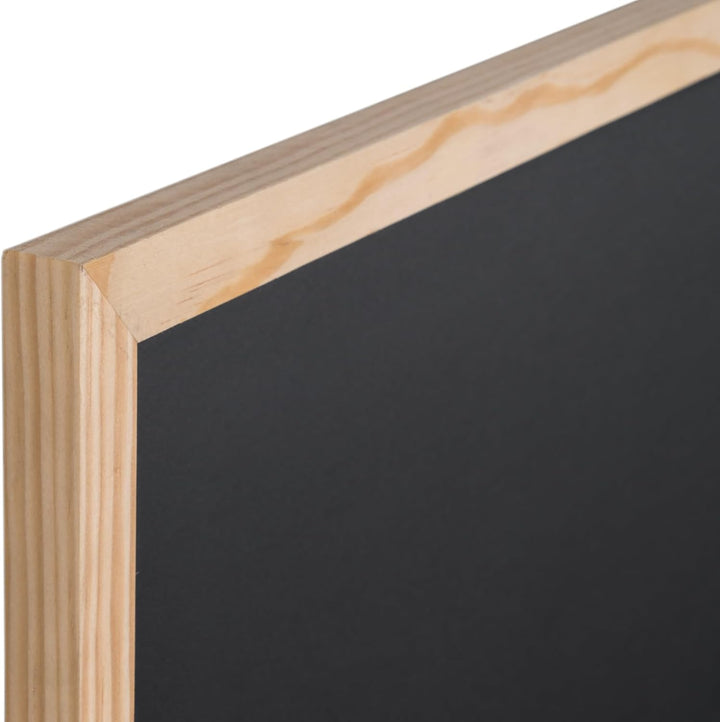 Bi-Office, Blackboard Back2Chalk Essentials, Kreidetafel mit Kiefer Rahmen, 60x40cm 60x40cm Kieferra