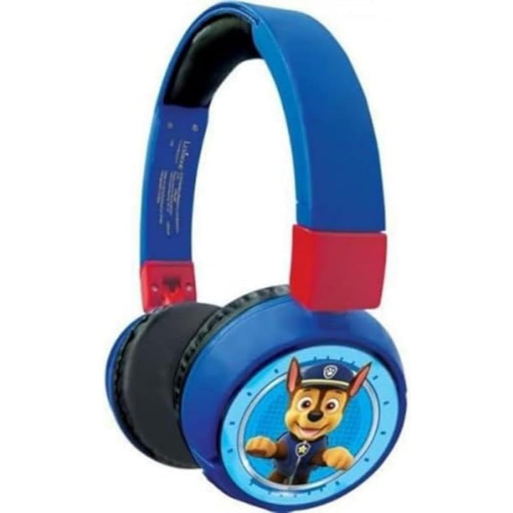Lexibook HPBT010PA Chase,Marcus Paw Patrol 2-in-1-Bluetooth-Kopfhörer für Kinder-Stereo Wireless Wir