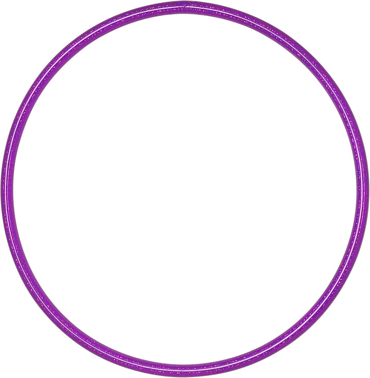 hoopomania Kinder Hula Hoop, Glitter Farben, Ø60/70/80cm Ø60cm Violett, Ø60cm Violett