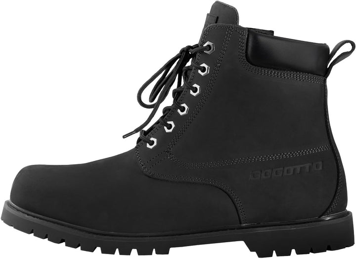 Bogotto Havoc wasserdichte Motorrad Stiefel 43 EU Schwarz, 43 EU Schwarz