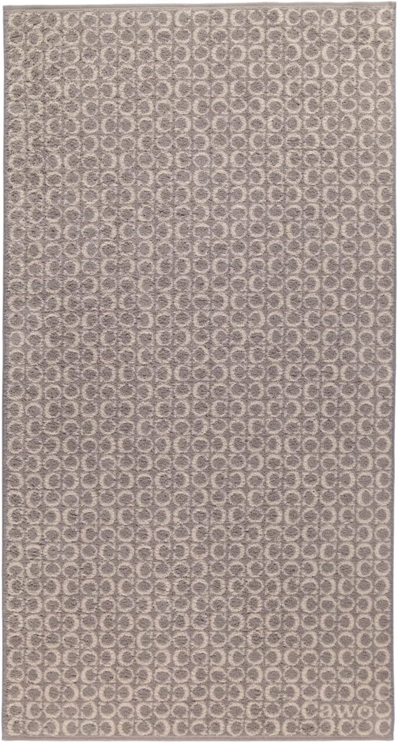 Cawö Luxury Home Duschtuch Two-Tone 605 | 70 Graphit - 80 x 150 Duschtuch 80 x 150 cm, Duschtuch 80