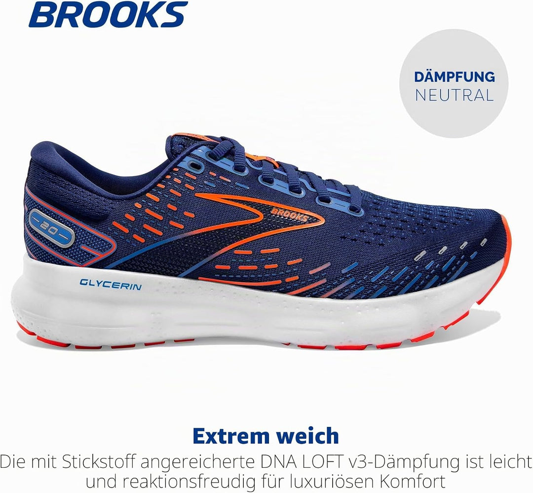 Brooks 42.5 EU Blue Depths Palace Blue Or, 42.5 EU Blue Depths Palace Blue Or