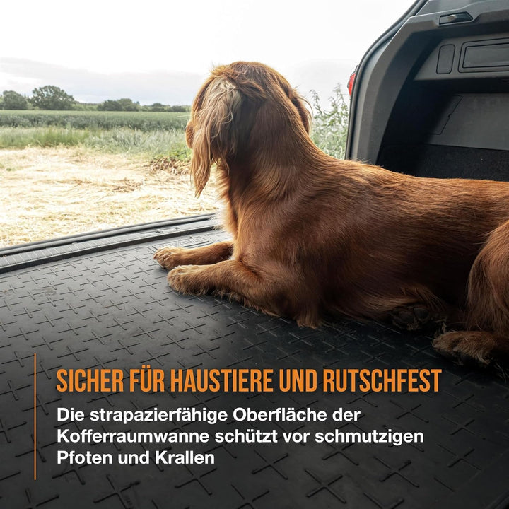 Travall CargoMat Liner Kofferraumwanne Kompatibel Mit Mitsubishi Outlander (Ab 2012) Phev (Ab 2014)