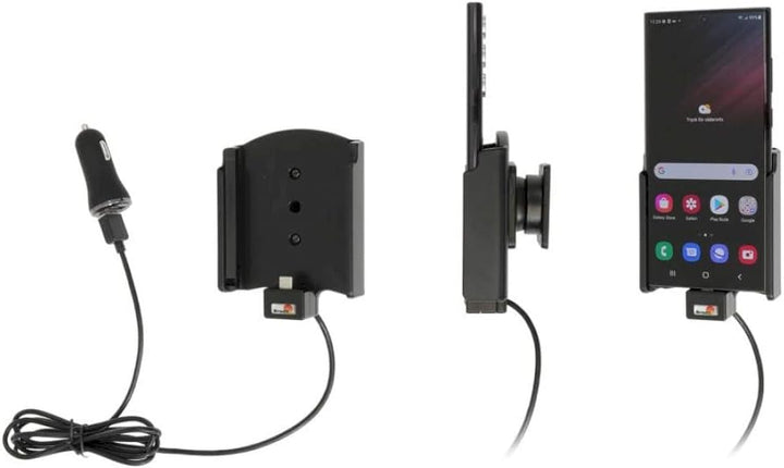 Brodit Gerätehalter 721291 | Made IN Sweden | mit Ladefunktion für Smartphones - Samsung Galaxy S22
