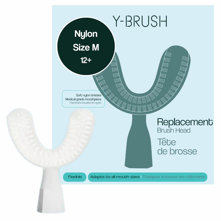 Y-Brush - Zahnbürstenkopf - Y-Bürste - Flexibel - 6 Monate Nutzung - Erwachsene S - Enfant (4 - 12 a