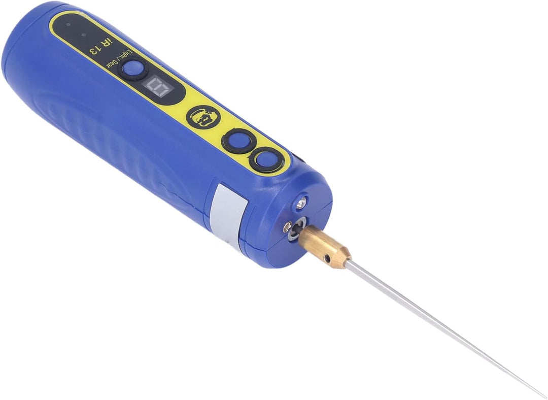 lyrlody Elektrisches Klebstoffentfernungsgerät, 4-stufig einstellbar mit CW/CCW-Motor und OLED-Displ