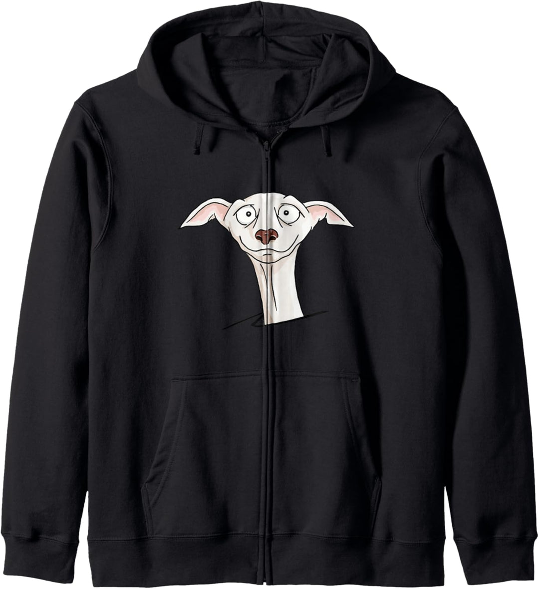 Greyhound Sighthound Whippet Lustiger Comic Windhund Kapuzenjacke