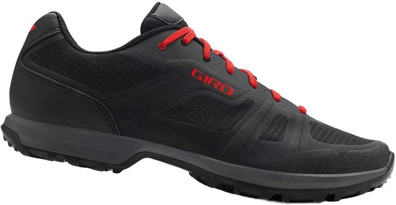 Giro Herren Berm E Bike City Urban Freizeit Schuhe, Black Bright Red, Large EU