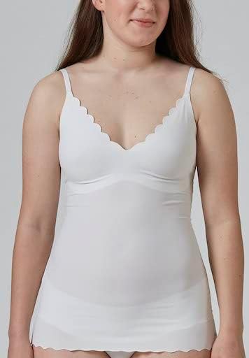 Skiny Damen Unterhemd Spaghettishirt Every Day In Micro Essentials 36 Weiss, 36 Weiß