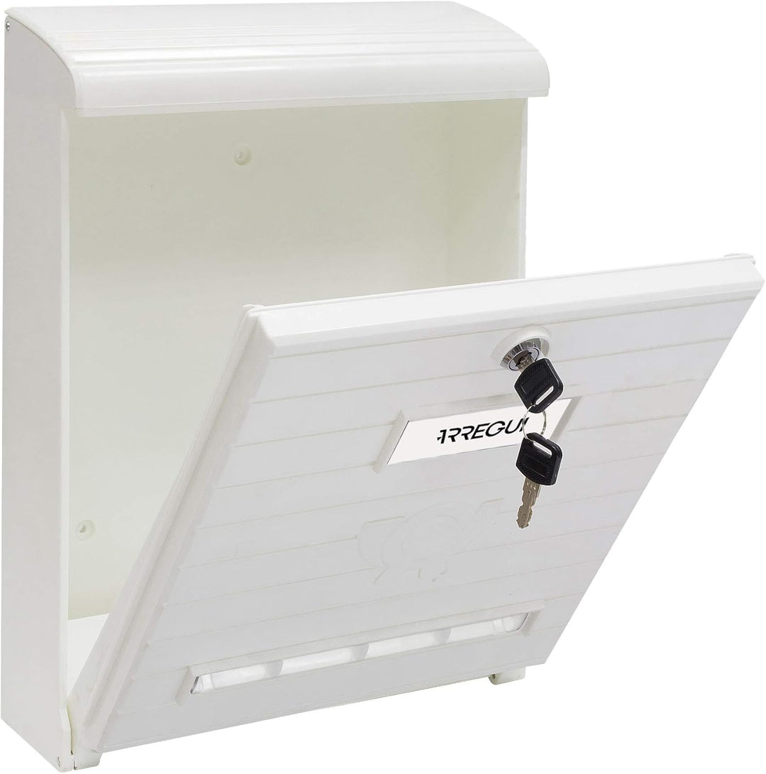 ARREGUI Mare E1061 Briefkasten aus hochbeständigem Kunststoff, Grösse L (Zeitschriften und C4-Umschl
