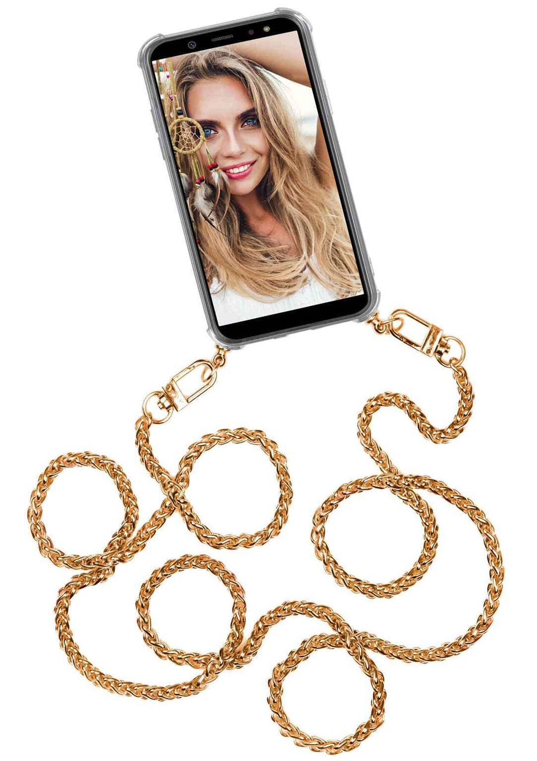 ONEFLOW Handykette abnehmbar kompatibel mit Apple iPhone SE (2020/2022) - Hülle mit Band, Handyhülle