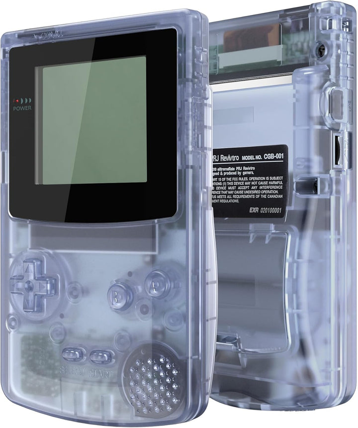 eXtremeRate Full Gehäuse&Tasten für Gameboy Color, DIY-Ersatz IPS Ready Upgraded Case Hülle für gbc