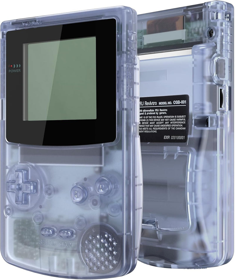 eXtremeRate Full Gehäuse&Tasten für Gameboy Color, DIY-Ersatz IPS Ready Upgraded Case Hülle für gbc
