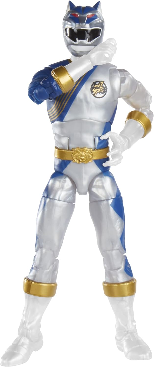 Power Rangers Lightning Collection Wild Force Lunar Wolf Ranger 6-Inch Premium Collectible Action Fi
