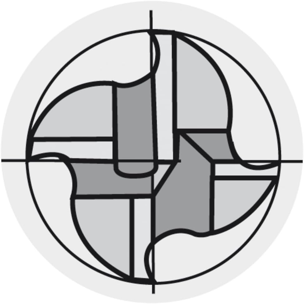 Forum Schaftfräser D844K Tialn 10,00 mm, 4317784826754