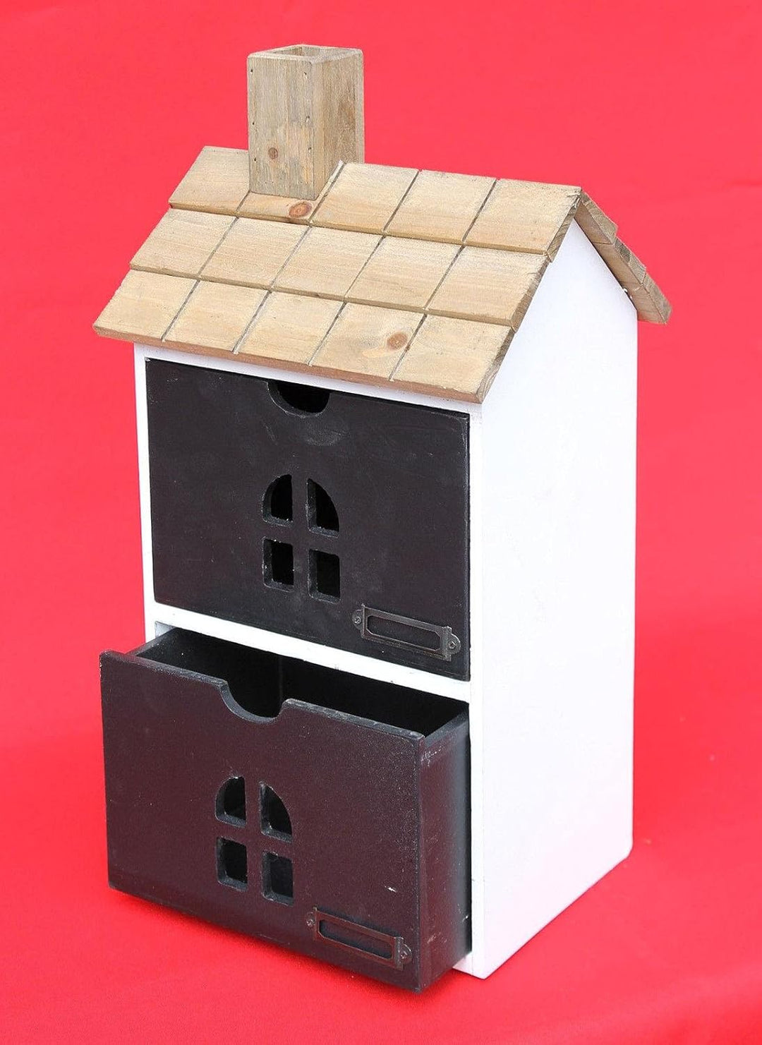 DanDiBo Schreibtisch Organizer Holz Aufbewahrungsbox 14B407 Minikommode mit Schubladen Schubladenbox