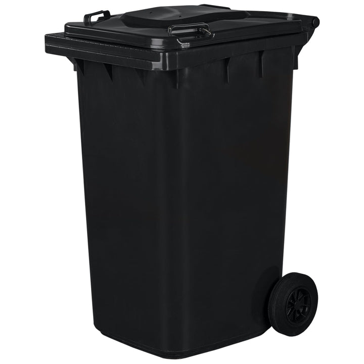 IMJ-Global Abfalleimer für Abfalleimer | PN-EN 840 | 240 Liter | mit Rollen | System zur mechanische