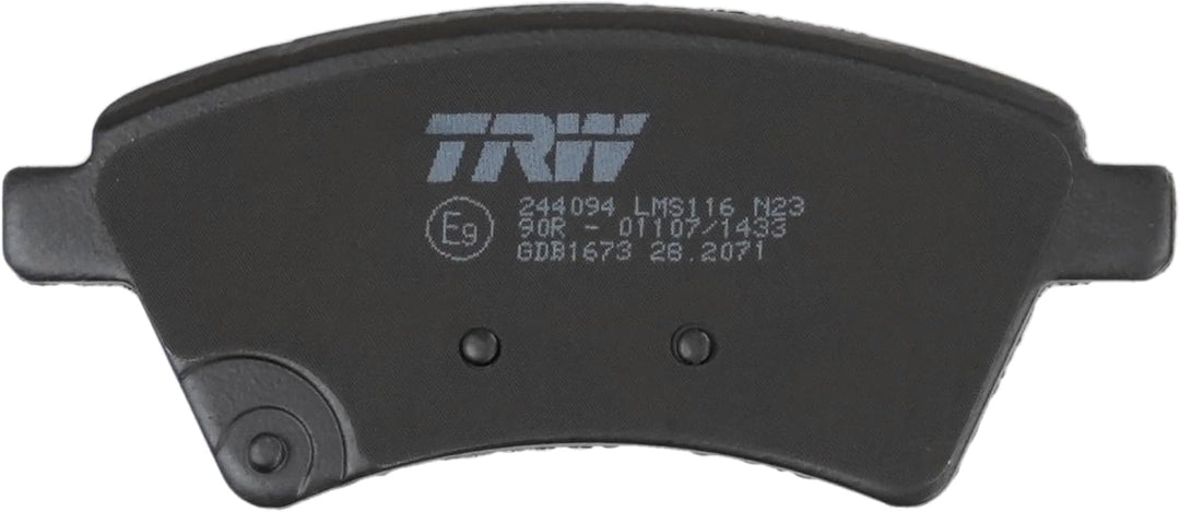 TRW GDB1673 Bremsbelagsatz, Scheibenbremse