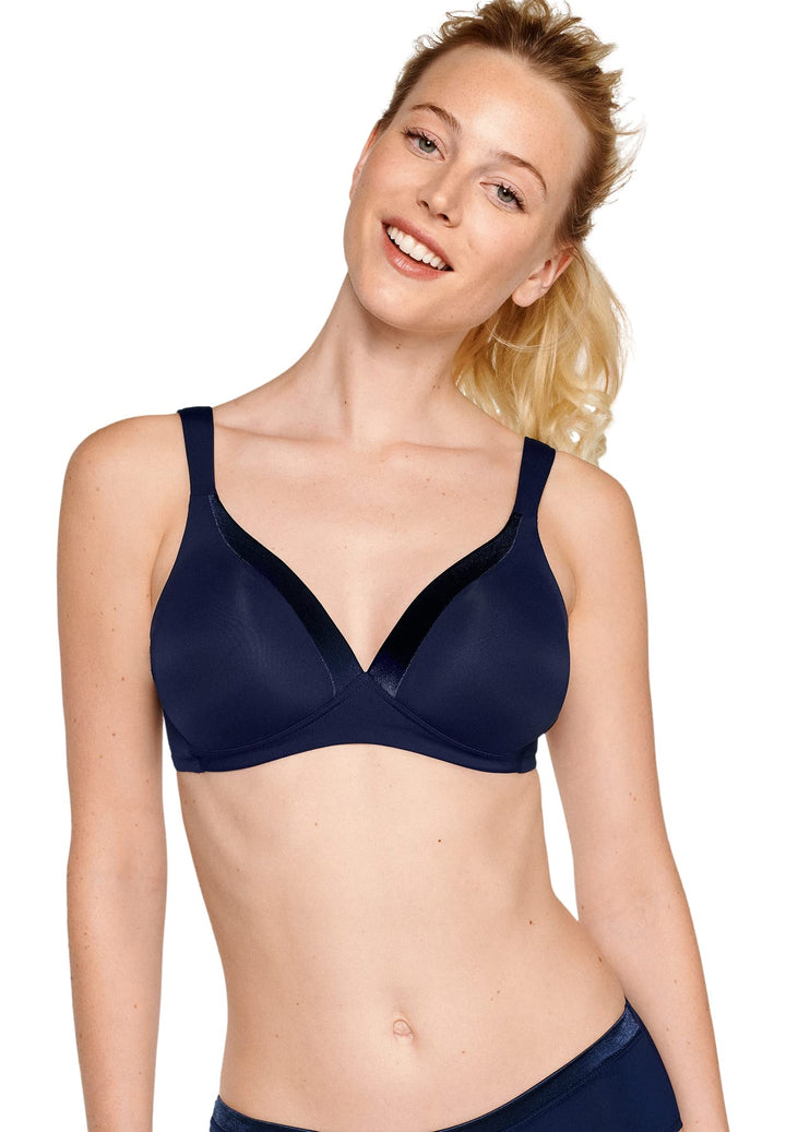 Naturana BH Damen ohne Bügel Cup A-D 100% Angenehm Dank extra Softer Schalen I BH ohne Bügel mit nah