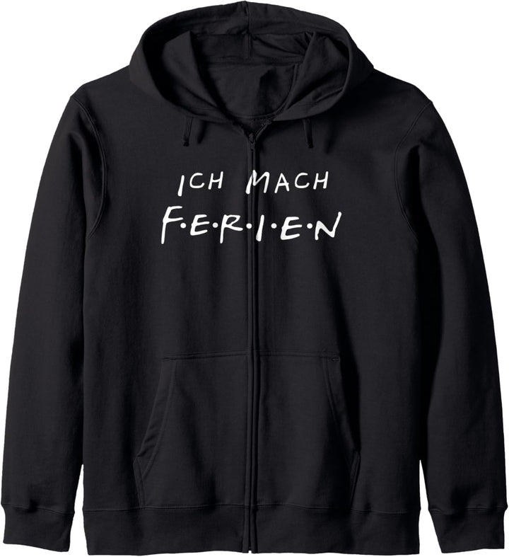 Urlaub Familie Spass - Ich mach Ferien Kapuzenjacke