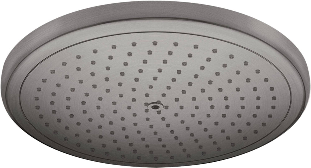 hansgrohe Duschkopf Croma 280, Kopfbrause/Regendusche rund, 1 Strahlart, Brushed Black Chrome Brushe