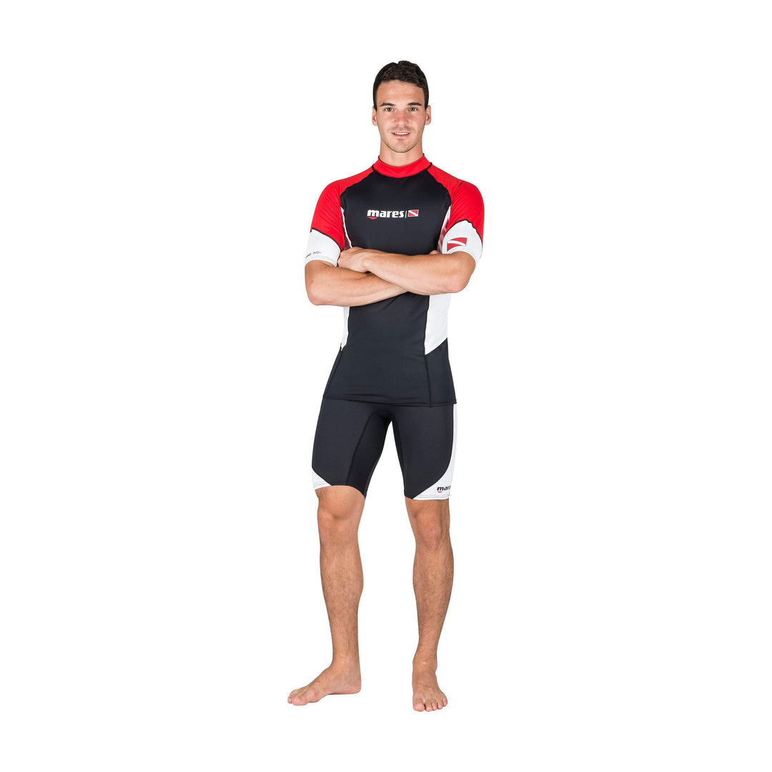 Mares Trilastic S-Sleeve Dc Man Rashguard Shirt, Mehrfarbig, XL