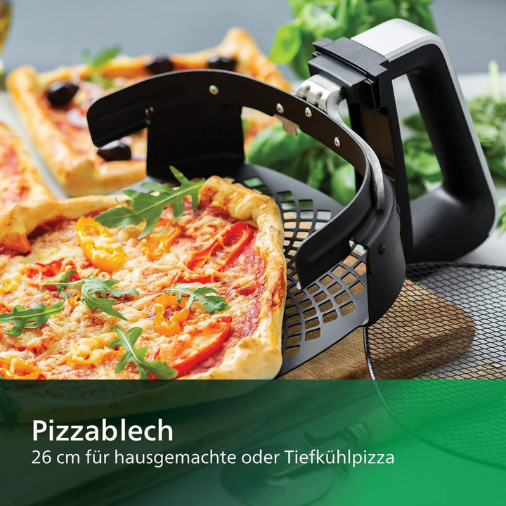 Philips Airfryer XXL Pizza-Meisterkit – kompatibel mit XXL-Modellen HD965x HD976x HD986x, überzogene