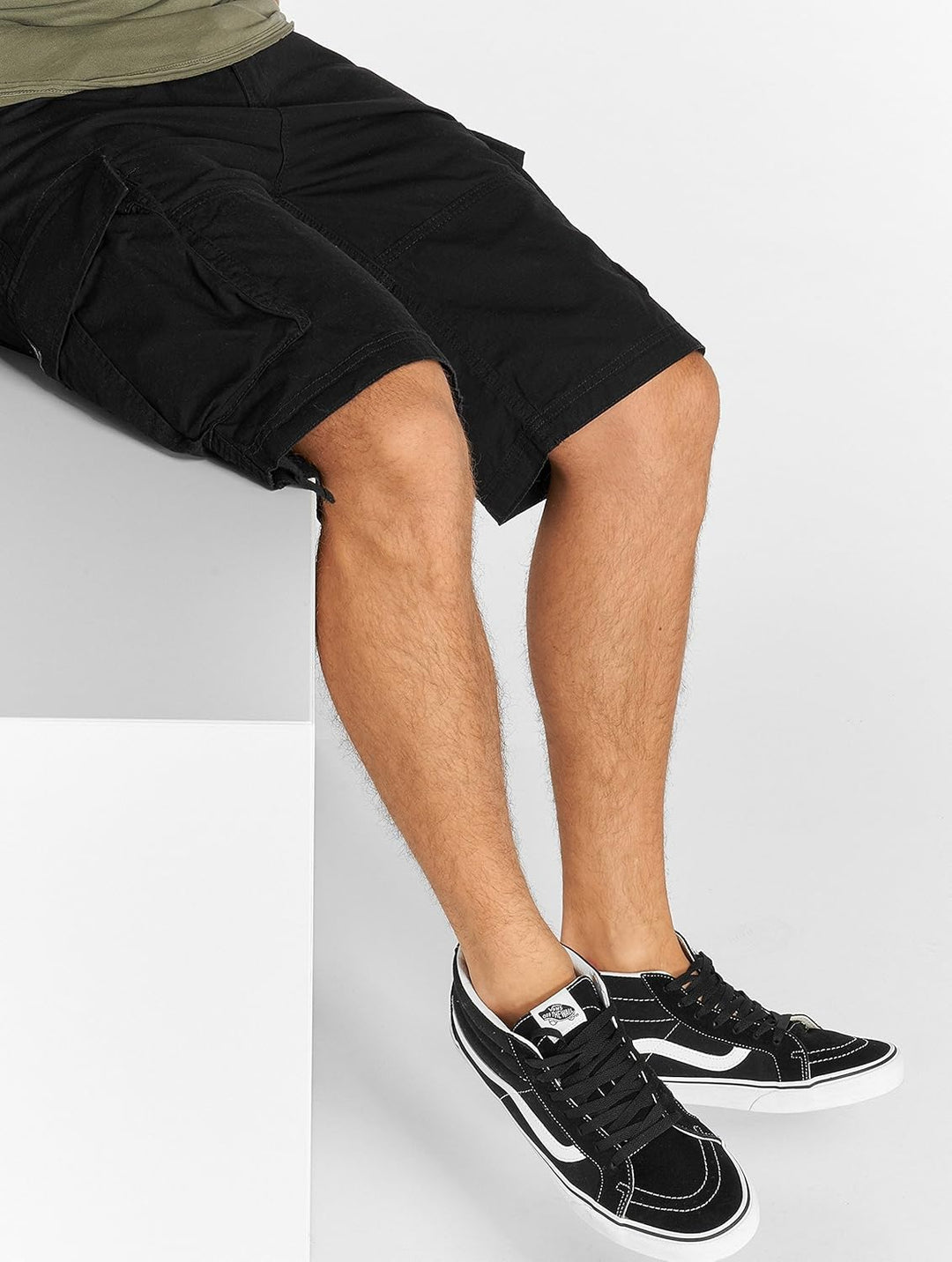 Vintage Industries Terrance Short Männer Short schwarz Basics, Streetwear S Schwarz, S Schwarz
