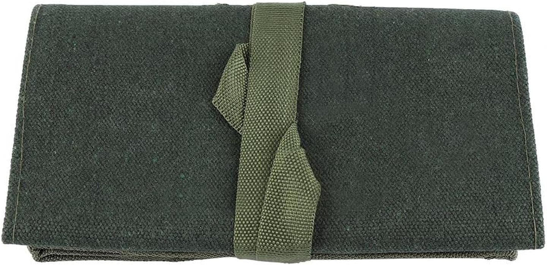 Cyrank Canvas Garden Tools Pouch, japanische Bonsai Tools Storage Package Roll Bag Canvas Tool Set C