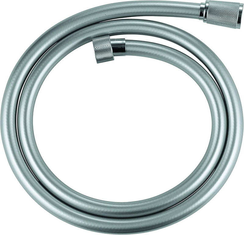 Grohe Silverflex Brauseschlauch 1250 mm BL Chrom 1,25 m glatte Obefläche (Longlife), Chrom 1,25 m gl