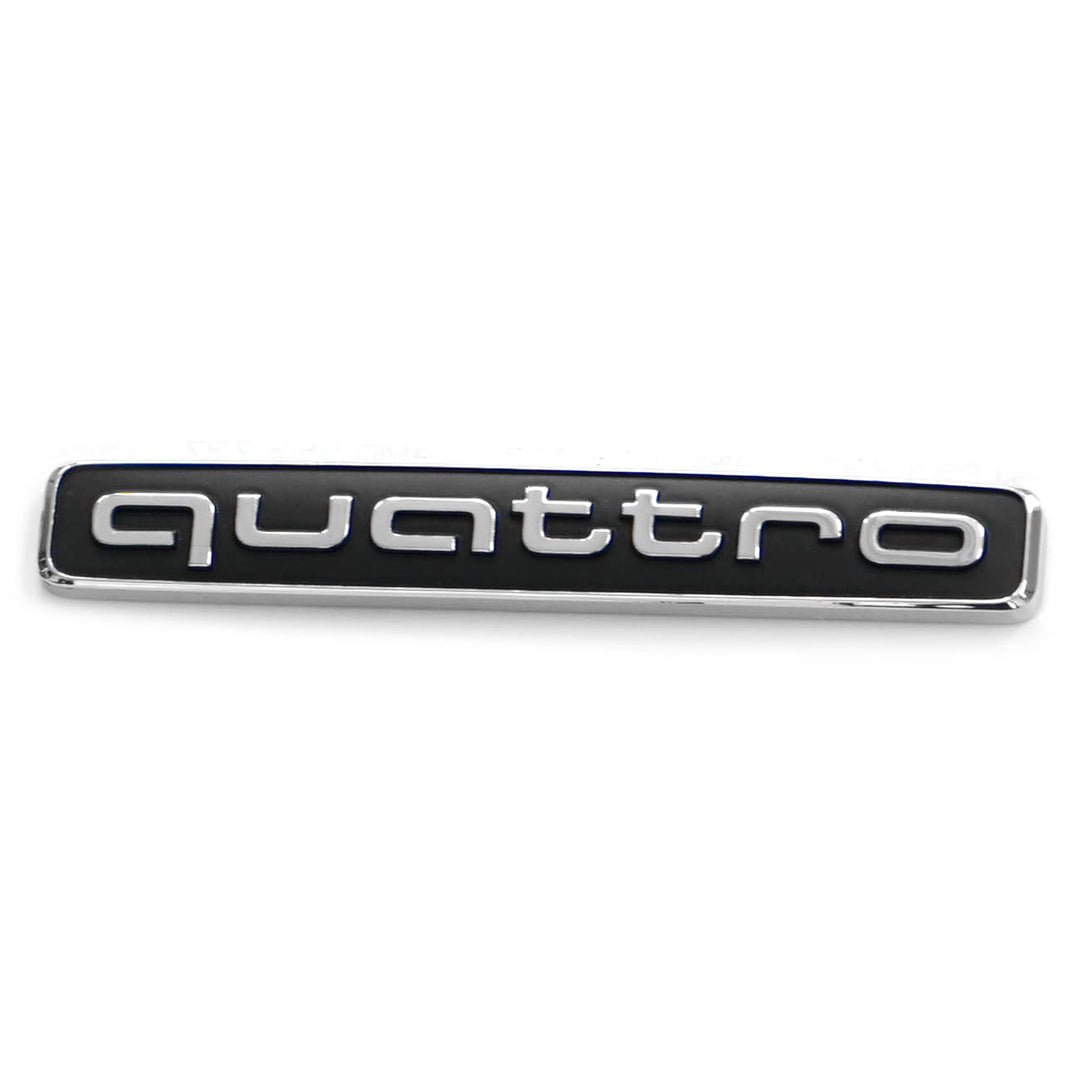 Audi 4M08537372ZZ Schriftzug Quattro Aufkleber Emblem Logo Chrom