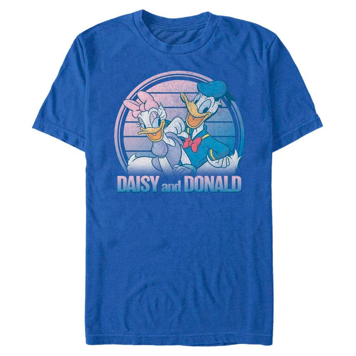 Disney Unisex Mickey Daisy And Donald Organic Short Sleeve T-shirt M Bright Blue, M Bright Blue