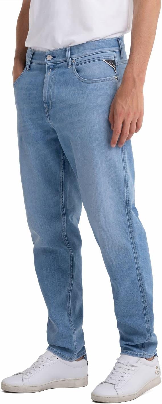 Replay Herren Sandot Jeans 28W / 30L 010 Light Blue, 28W / 30L 010 Light Blue