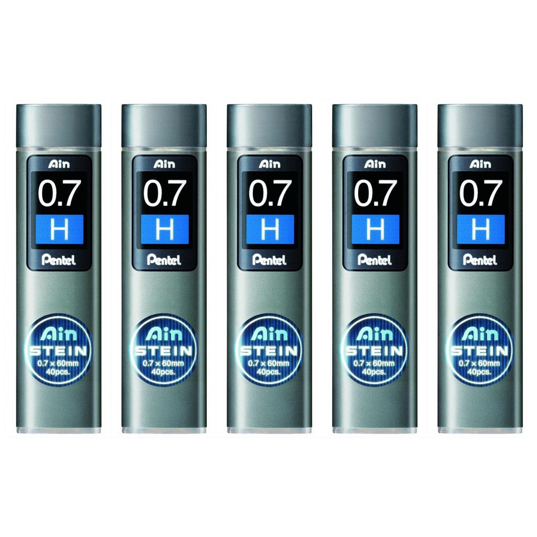 Pentel Ain Stein Druckbleistift führen 0,7 mm H 40 Minen (c277-h) 5 set, 5 set
