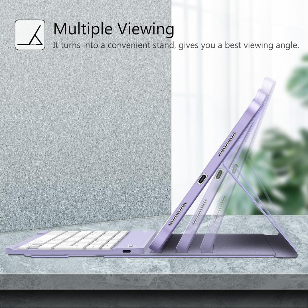 FINTIE Tastatur Hülle für iPad 11. Generation 11" 2025, iPad 10. Generation 2022 10.9", Schutzhülle