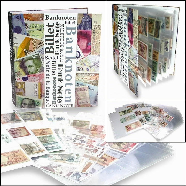 SAFE 7922 Sammelalbum Bierdeckelalbum für Bierdeckel DIN A4 + 20 x Ergänzungsblätter Hüllen für Bier
