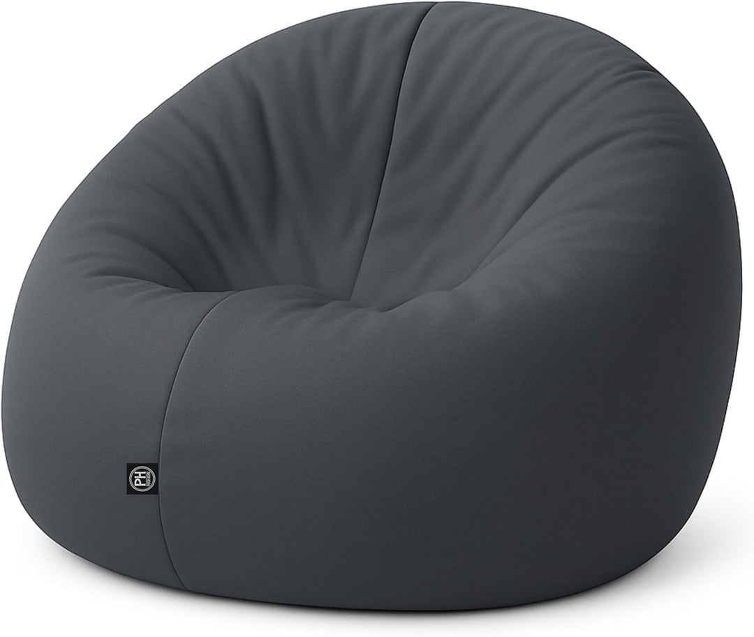 PATCH HOME Sitzsack 2 in 1 Sitzkissen Bodenkissen für Erwachsene &amp; Kinder - Gaming mit Füllung Kisse