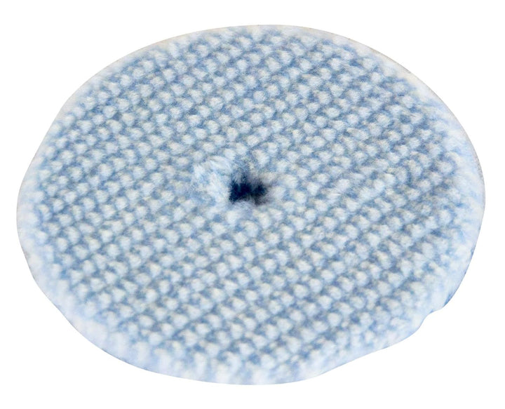 2 Stück Rupes Bigfoot BLAUE Woll Pads Grob 80/90mm für LHR75e